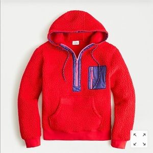 BRAND NEW J Crew Vintage Fleece hoodie